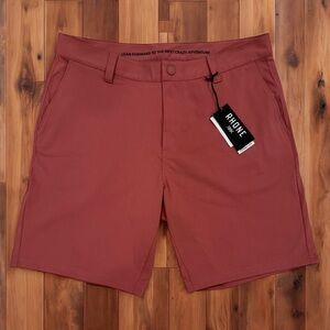 Rhone Men’s Commuter Shorts 9” | W34 | Nantucket Red | NWT (Minor Flaw)